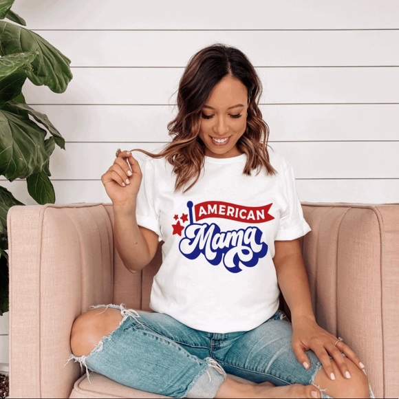 American mama graphic tee - Picture 1 of 1